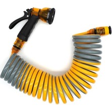 Misda Store DY5910S Spiral Bahçe Sulama Hortum Seti 10 mt