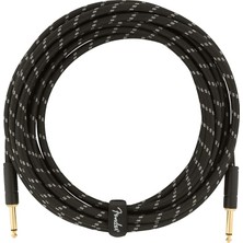Misda Store Deluxe Series Instrument Cable Black Tweed - 5.5 Metre Enstrüman Kablosu