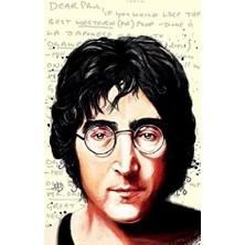 Misda Store Lennon Yumuşak Kapaklı Defter