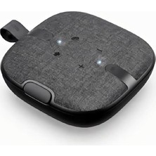 Misda Store Pure Voice 4 Mikrofonlu Konferans Görüşmeleri Için Gri Bluetooth Hoparlör