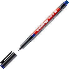 Misda Store 147 S Silgili Permanent Kalem - Asetat Kalemi - Mavi - 1 Kalem - 0,3 mm Yuvarlak Uç