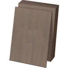 Misda Store Resim Altlığı Duralit 50X70 cm 1 Adet Ham Mdf Çok Amaçlı Kullanım 3 mm Kalınlığında Durolit