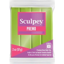 Misda Store Premo Accents Polymer Clay 2oz-Bright Green Pearl