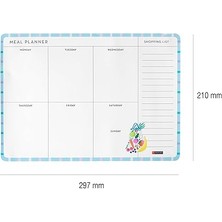 Misda Store Diğer Mr Haftalık Yemek Planlayıcı Meyveler