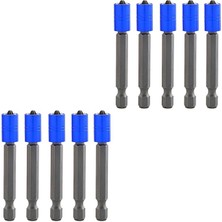 Misda Store Adet Mıknatıslı Bits Uç Ph2 65 mm Renkli Vida Tutucu Sökme Yıldız Matkap Vidalama Ucu S2 Çeliği