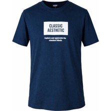 Trender O Yaka  Erkek T-Shirt Classic Aesthetıc
