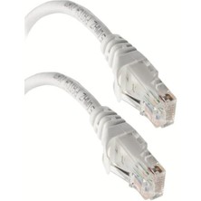 Misda Store Cat6 Bilgisayar Tv Modem Lan Internet Data Kablosu (Cat 6 Ethernet Modem RJ45 Uçlu Jacklı Network Adsl) (2 Metre)