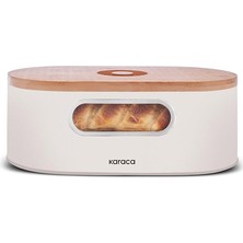 Misda Store Stream 2'ın 1 Ekmek Kutusu-Cream