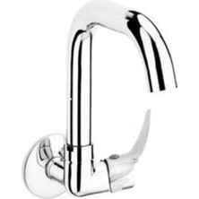 Esora Mix Tekli Duvardan Köşe Borulu Lavabo Bataryası