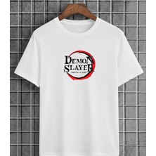 Model Demon Slayer Zenitsu Baskılıt-Shirt