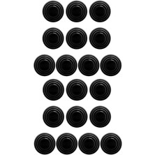 Misda Store 20 Adet Araba Kapı Darbe Ses Emici Pad Araç Kapısı Bagaj Kapağı Darbe Ses Emici Set