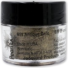 Misda Store Pearl Ex Pigment Tozu, 3 G, Antik Altın, Epoksi Reçine, Sulu Boya, Kaligrafi Mürekkebi ve Kil Için Gevşek Mika Tozu, Epoksi Reçine Boyası