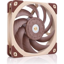 Misda Store NF-A12X25 Pwm, Premium Sessiz Fan, 4-Pin (120 Mm, Kahverengi)
