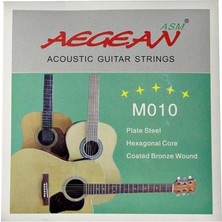 Misda Store Asm Aegean Akustik Gitar Teli Takım