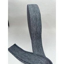 Misda Store cm Dokuma Lastikler-5 Metre (Gri)