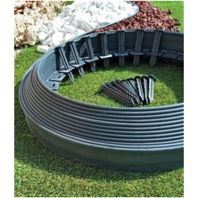 Misda Store Ayırıcı 25 Metre Siyah Renk Sınırlayıcı Taş Toprak Ayıracı Bariyeri