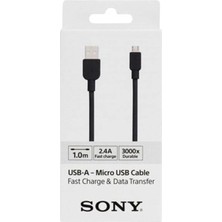 Misda Store CP-AB100BBOX Mikro USB Şarj ve Data Kablosu, Siyah