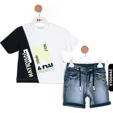 NASR GRUB Erkek Çocuk Şort Takım 2-7 Yaş 3108