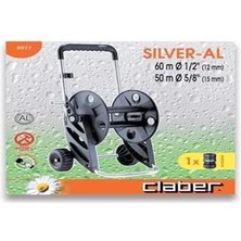 Misda Store Ego Claber 8977 Sılver-Al Hortum Makarası