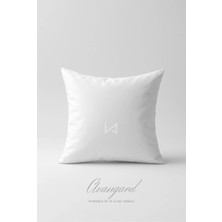 İz Home 1 Adet Kare Kirlent Iç Yastığı | Orijinal Silikon Dolgu | Ultrasonic Dikiş | Ölçü Seçenekli