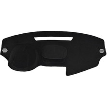 Misda Store Koruma Halısı Siyah Kenar Renk Siyah Renault Megane 3 ile Uyumlu