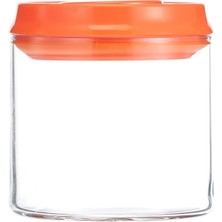 Misda Store Zest Click Lock Kavanoz 700CC, Sızdırmaz Kilitli Kapak, Turuncu