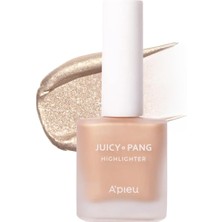 Misda Store Şampanya Tonlu Likit Aydınlatıcı –parlak Görünüm Sunan Apieu Juicy Pang Highlighter CHAMPAIGNE(GD01)