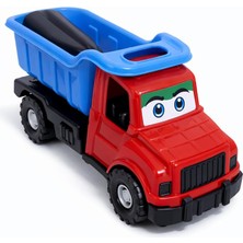 Akar Oyuncak Damperli Kamyon Çocuklar Için Büyük Tekerlekli Inşaat Kamyonu Eğlenceli Kamyon Oyuncağı