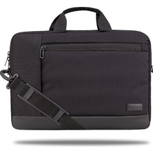 Misda Store TL5000 Workout 15.6" Su Geçirmez Kumaş ,macbook Mac Air, Notebook, Laptop El Çantası-Siyah