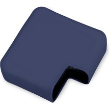Misda Store MacBook Pro 14 Inç M1-M5 Uyumlu Silikon Şarj Aleti Kılıfı 360° Koruyucu | 70W Usb-C/magsafe 45W 1–2 – Ultra Ince Yıkanabilir, Kaymaz Yüzey Mavi