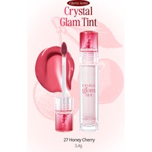 Clio Yapışkanlık Hissi Vermeyen Yoğun Işıltılı Tint Clıo Crystal Glam Tint (27 Honey Cherry)
