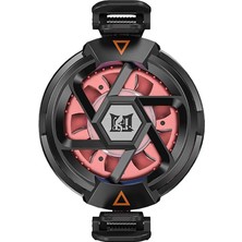 Misda Store N5 Magnetik Yapıştırmalı 10W Tec Soğutma Sistemli Rgb Işıklı Telefon Soğutucu Fan Siyah