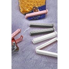 Misda Store Adet Poşet Kapatıcı Klips Ambalaj ve Torba Kapatma Aparatı Poşet Klipsi 12'li