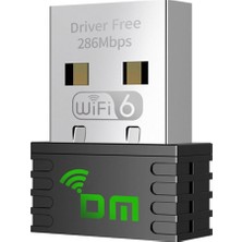 Misda Store AD086 Wifi 6 USB Wireless Adaptör Wifi Alıcı Verici Access Point