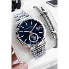 U.S. Polo Assn. U.s.polo Assn Çelik Kasa ve Kordon 2 Yıl Garantili 3 Atm Suya Dayanıklı Erkek Kol Saati E.PA1148-02