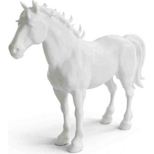 DenizCanlilari 3D Baskı Dekoratif At Biblosu – Parlak Petg Malzeme – 20 cm Uzunluk, 17 cm