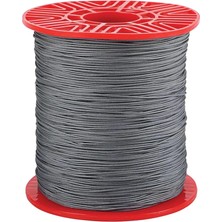 Misda Store 500 mt Plise Sineklik Ipi Gri Sinek Perdeleme Ipi