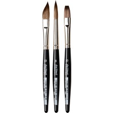 Misda Store Vinci Casaneo | Xs Suluboya Boya Fırçası Seti | Sentetik Elyaflar | Sanat Fırçaları | Suluboya Boyama | Sıvı Akrilik Boyalar | Almanya'da Üretilmiştir | Set | Boyut 0