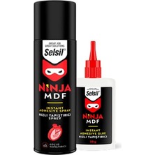 Misda Store Ninja Mdf Hızlı Yapıştırıcı 400 ml + 100 gr