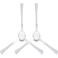 Misda Store Vacuum Mop Pro/vacuum Mop P/viomi Se V2 V3 Uyumlu Robot Süpürge Uyumlu Yan Fırça Yedek Parça Seti-Beyaz 2 Adet