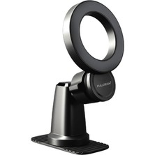 Leaf Shop Içi Telefon Tutucu, Manyetik Araba Telefon Tutucu, Güçlü Yapışkan Torpido Için, 1x Manyetik Plaka, Titreşime Dayanaklı Yapı