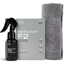 Leaf Shop Metalcoat F2 Araç Sprey Nano Seramik Kaplama ve Boya Koruma-50 Ml-1 Yıl Etkili-Hızlı ve Kolay Uygulama, Oto Detaling, Araba Seramik Cila, Boya Parlatma, Hidrofobik Nano Koruma