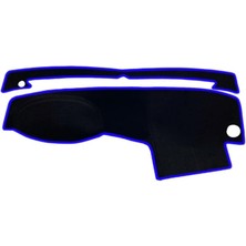 Misda Store Koruma Halısı Siyah Kenar Renk Mavi Ssangyoung Kyron ile Uyumlu