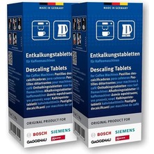 Leaf Shop Bosch Neff Gaggenau Kahve Makinaları Için 12 Kireç Çözücü Tablet No: 310967