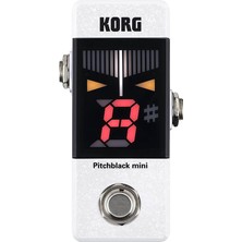 Leaf Shop Derin Karanlık Pb-Mini Kat Pedal Tuner - Beyaz, Pb-Mini-Wh