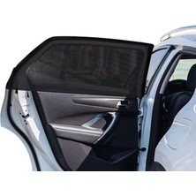 Leaf Shop Güneşlik Perde Araba Yan Cam Perdesi Önleyici Araç Içi Güneşliği Için Güneş Sinekliği Arka Koltuk Örtü Koruyucu (2)