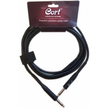 Leaf Shop Gitar Kablo Gürültüsüz (Noisless) Cable 3m Siyah