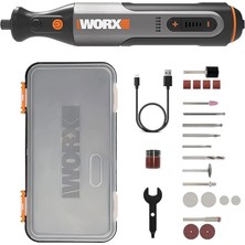 Leaf Shop WX106 8 Volt Kalem Tipi Devir Ayarlı Profesyonel Gravür Makinesi, 21 Parça Aksesuar