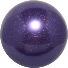 Leaf Shop Cimnastik Topu 19CM Simli Mor