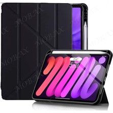 Misda Store Air 11INÇ M2/m3 2025-2024 ile Uyumlu Kılıf Kalem Şarj Bölmeli Case Siyah